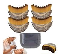 Soft Bristle Face Lymphatic Brush - Gentle Contouring Massager for Reducing Swelling & Enhancing Skin Radiance(C)