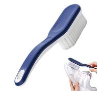 Soft Bristle Shoe Bish - Soft Long Handle Cleaning Brush for Sneakers, Boots and Delicate Shoes | Multipurpose Household Brush for Carpet, Laundry, Bathroom with Care