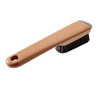 Soft Bristle Shoe Brush with ABS Handle Non-Slip Design 18x7x4cm or | For shoes or clothes cleaning Ergonomic handle Easy storage with hanging hole for durable ABS plastic Multi-purpose use