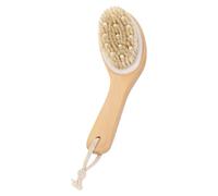 Soft Bristle Wooden Bath Brush & Ergonomic Shower Massage Design Shower Brush for Sensitive Skin