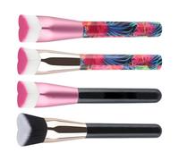 Soft Bristles Heart Shaped Makeup Brush For Liquid And Powder Cream Concealer Application Natural Look Makeup Brush
