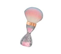 Soft Bristles Nails Brush With Hourglass Handle For Manicure And Beauty Tools Nails Art Powder Remover Brushes