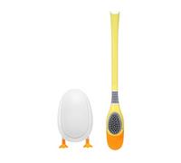 Soft Bristles Toilet Brush Long Handle Silicone Cleaning And Holder For Creative Duck Shape Scrubber Toilet Bowl Silicone Replacement Flushable