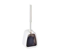 Soft Bristles Toilet Head Toilet Cleaner -Without Toilet Punch Toilet Brush with Base Wall Mounted Toilet Brush Holder Long Handle-Black Commemoration Day