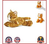 Soft Brown Molly Cat Mini Flopsie Toy 8in for Birthdays and Christmas