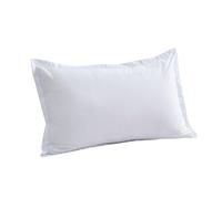 Soft Brushed Pillow Breathable Standard Size 74x48cm Comfort for Home Bedding (White, One Size)