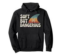 Soft But Dangerous Pisces Shark Symbol Art Pullover Hoodie
