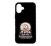 Soft But Feralasaurus Emotionally Complicated Case for iPhone 16 Plus