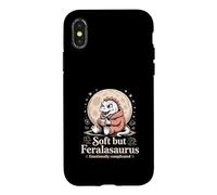 Soft But Feralasaurus Emotionally Complicated Case for iPhone X/XS