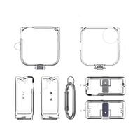 Soft Candy Color TPU Earphone Protective Cover for CMF by Nothing Buds Pro 2, Shockproof Protective Case for CMF Buds Pro 2 Wireless Earbuds (Transparent)