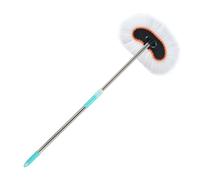 Soft Car Wash Brush with Telescopic Stainless Steel Handle, 66-119cm Extendable - Gentle Microfiber, Ergonomic Grip, Multipurpose Cleaning Tool for Cars