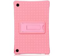 Soft Case Compatible with ASUS Chromebook Detachable CM3 10.5 inch CM300DV CM300 Folding Stand Holder Silicon Tablet Cover(PINK)