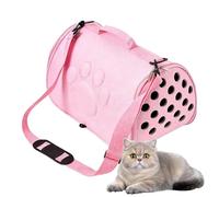 Soft Cat Carrier - 20.47 Inches Lightweight Pet Carrier | Shoulder Strap Design - Soft Pouch Secure Structure, Hands Free Comfort - Cats, Small Puppies During Travel Airplane Commuting Camping