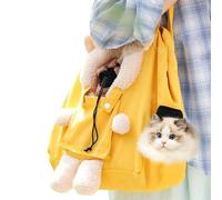 Soft Cat Carrier - Soft Shoulder Bag with Air Hole | Carrier for Small Dog and Cat | For Small and Medium Puppies Kittens Pets Travel Outdoor Camping Hiking Trans