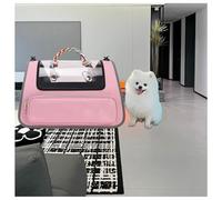 Soft Cat Carrier with Great Ventilation Puppy Carrier Perfect for Pets up to 15 LB, Puppy Carrier for Moving Across The Country,Pink