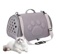Soft Cat Carry Bag - Shoulder Strap Pet Transport Bag, Puppy Shoulder Bag for On the Go | For Travel, Hiking, Outdoor, Plane, Camping, Commuting, Vet, Urban Shopping