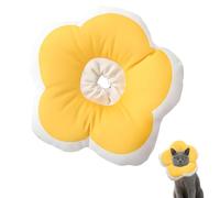 Soft Cat Cone Collar for Recovery, Prevent Licking Biting Post-Surgery Pet Collars Quicker Healing Pet Recovery, for Cats Dog Rabbit (Yellow)