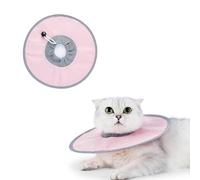 Soft Cat Cone Collar, Stop Licking Adjustable Neck Recovery Collar (M)