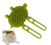 Soft Cat Face Scratching Brush, Pet Silicone Corner Massage Combs - Cat Shape Tickle Massager,Sweep Wall Corner Massager Tool
