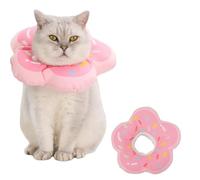Soft Cat Recovery Collar Adjustable For Cats Collar Alternative To Stop Licking And Scratching Comfortable (A, 28x6cm)