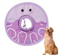 Soft Cat Recovery Cone - Foldable Neck Donut Color, Gentle Protective Pet Cone | Elizabeth Collar for Kittens, Comfortable Adjustable Cat Neck Cushion for Healing and Grooming