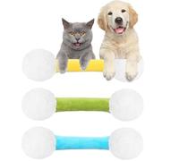 Soft Cats Q-Tips Toys for Kicking, Biting & Chewing, Fun Pet Toys Q Tips Gift for Kittens & Adult Cats (3PCS-D)
