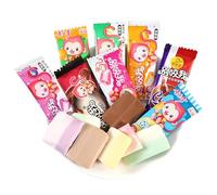 Soft Chewy Candy, Mixed Fruit Flavors, Chinese Snacks, Sweet and Sour 245g