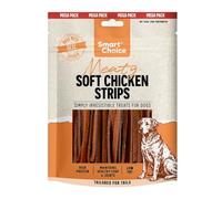 Soft Chicken Strip Dog Treats 300g Resealable Packet Made with Real Chicken High Protein Low Fat Training Rewards Supports Healthy Coat and Joints for All Dog Breeds - Mega Pack
