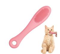 Soft Chin Brush for Pet Non-Slip Finger Multifunctional Cleaning Brush | Chin Scrubber Dogs Cats Pets Supplies Animals Soft Bristles Massage Cleaning Hygiene Daily Care Ergonomic Design Easy Grip