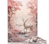 Soft Christmas Elegance Puzzle Family Fun 100% Recycled Cardboard Jigsaw Puzzle for Kids And Adults Age 12 Years Up 500pcs (52x38cm)