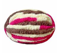 Soft Chunky Yarn, Hand Knitting Wool, Fluffy Chenille Yarn for Blankets Hats Scarfs or Pet Bed (Honey Card)