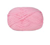 Soft Chunky Yarn Milk Cotton Crochet Yarn Knitting Wool Needlework Dyed for Crafts Sweater Hat Dolls Scarf DIY(10)