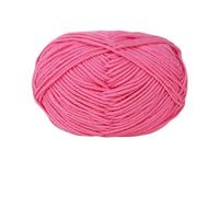 Soft Chunky Yarn Milk Cotton Crochet Yarn Knitting Wool Needlework Dyed for Crafts Sweater Hat Dolls Scarf DIY(5.5 UK)