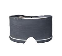 Soft Cinema Movie Clapboard and Popcorn Print Eyes Cover with Adjustable Strap for Sleeper Night Sleeping Work Nap and Yoga