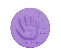 Soft Clay Foam DIY Craft Kit Handprint Footprint Art Supplies for Kids Baby Keepsake Fingerprint Toy (F, One Size)
