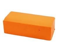 Soft Clay, size 13x6x4 cm, neon orange, 500g