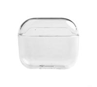 Soft Clear Earphone Case for AirPods Pro 2 3 - for premium Protective Skin with Port for access - Lightweight Silicone Holder for Wireless Headphones Commuting(For Airpods 3)