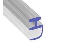 Soft Clear Flexible Rubber T Shower Seal | for Bi Folding Doors | Fits Into a 5mm Channel | BIF034 (1 Metre)