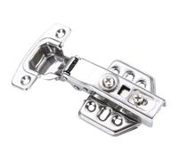 Soft Close Cabinet Hinge - Stainless Steel Durable Hardware Slow Closing Mechanism Furniture Fitting Replacement Kit | Concealed Door Support for Kitchen Cupboard Wardrobe Home Apartment Storage Garag
