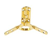 Soft Close Cupboard Door Hinges,10pcs Box Seven-Character Hinge Decorative Spring Decked Accessories Rustic Household Hardwares Folding Lid Support Chest Case Iron Wooden Bra