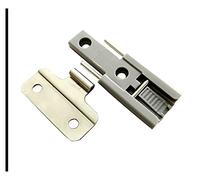 Soft Close Cupboard Door Hinges,4Pcs/Lot Reversal Folding Slidng Door Hinge Bi-fold Closet Wardrobe Cabinet Cupboard Tracked Door