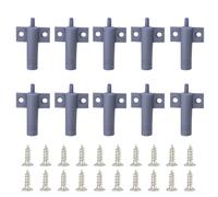 Soft Close Dampers, Titus Soft Close Hinges, Soft Close Hinges for Kitchen Cupboards, Soft Close Cabinet Hinges, 20 Pieces with 40 Wires, 5.3 x 1.3 x 0.1 cm