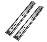 Soft Close Der Slides 2 PCS Full Exteon 3 Sect Catible with Side Mount Systems 18x1.8x0.5 in (45x4.5x1.3 cm) - Smooth Gliding for Easy Access