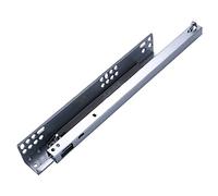 Soft Close Der Slides, Full, Hidden Der Guides, 5 Pairs, Silver, Various Sizes (300mm 12 inches) Smooth Gliding, Easy Installat