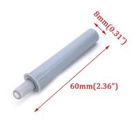 Soft Close Door Damper Pneumatic Door Buffer Cabinet Door Shock Absorber Kitchen Cupboard Door Closer Anti for SLAM Door Piston Hydraulic Cabinet Door Closer Drawer Soft Close Device Silent Cupboard