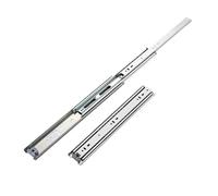 Soft Close Drawer Runners,3-Stage Full Extension Drawer Runner,Roller Slide Ball Guide,40kg Load Capacity,for Cabinets Wardrobes (1 Pair)(30cm/11.8inch)