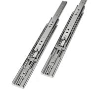Soft Close Drawer Slides 1 Pair 16 Inch Full Extension Side Mount Runners (400mm) Smooth Quiet Operation for Kitchen & Bathroom Furniture Solutions