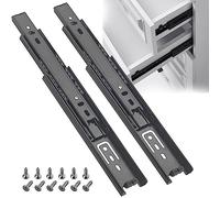 Soft Close Drawer Slides 23.6 Inch Full Extension Drawer Slides Kit Heavy Duty Drawer Tracks & Rails Fits Most Drawer Sizes Smooth Silent Operation Easy Installation