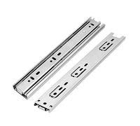 Soft Close Drawer Slides, Push to Open Drawer Runner Full Extensdrawer Slide Ball Beaslides, Stainless Steel Drawer Runners(50cm/20inch)