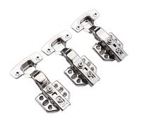 Soft Close Hydraulic Door Damper Buffer - Stainless Steel Hinge Hardware for 1pc Full Overlay Doors - Quiet Closing Mechanism for Smooth Operation